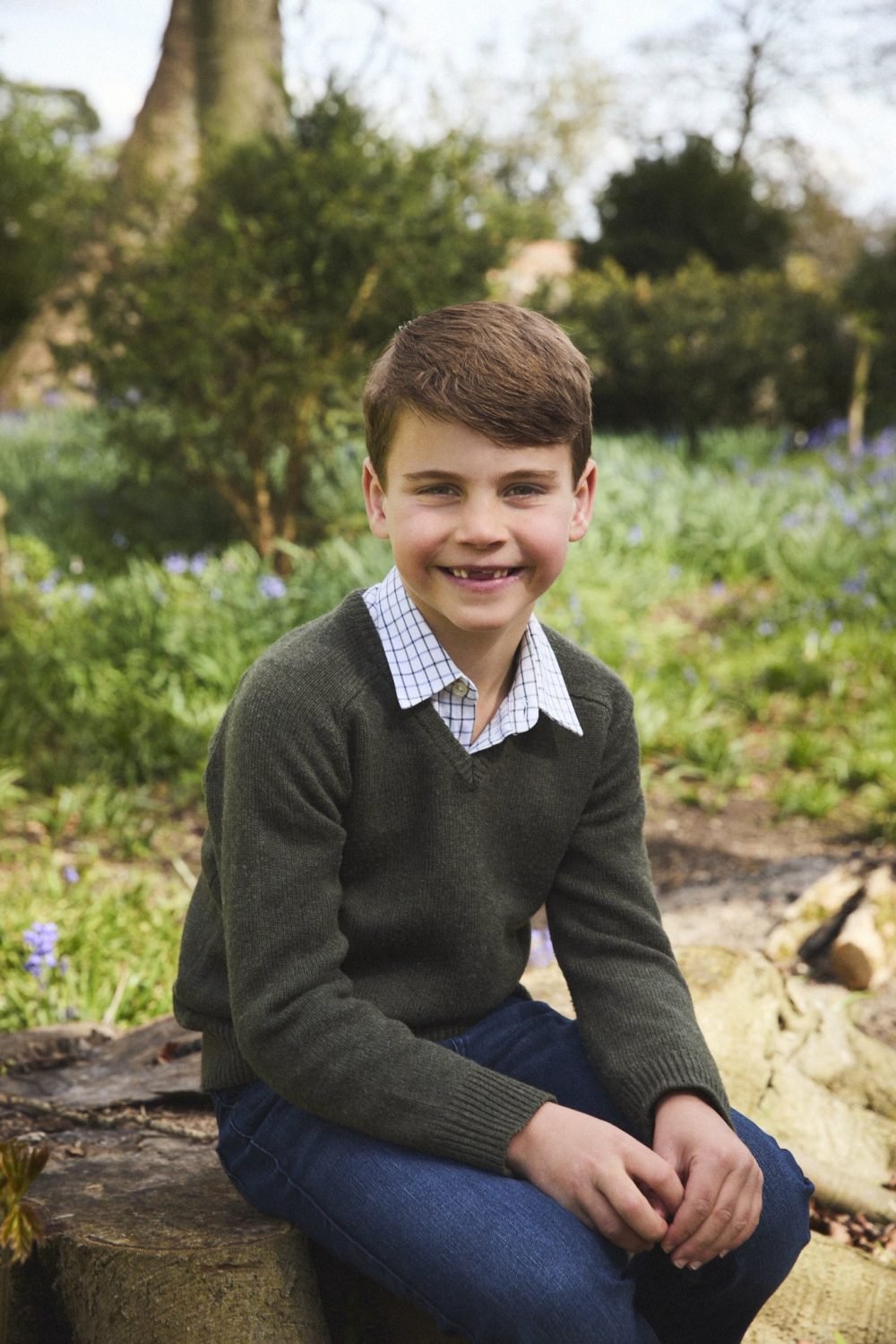 A new photograph of Prince Louis to mark his 7th birthday. (Kensington Palace)