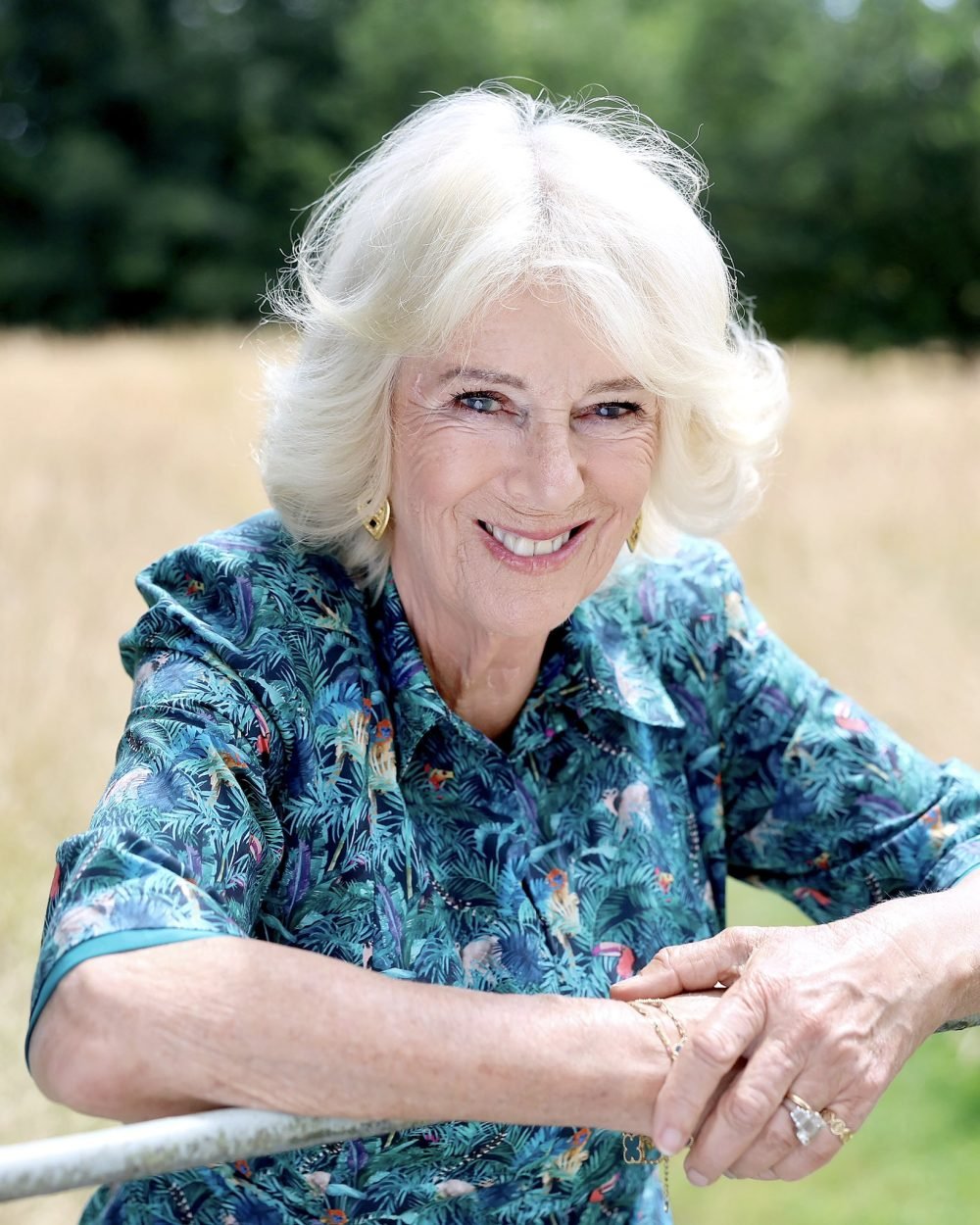 A photograph to mark Queen Camilla's 78th Birthday has been released by Buckingham Palace. (Royal Family)