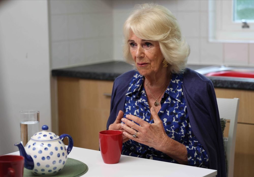 This image and the information contained herein is strictly embargoed until 20.00 Sunday 3rd November 2024

From Love Monday

Her Majesty The Queen: Behind Closed Doors on ITV1 and ITVX

Pictured: Her Majesty The Queen meets survivors of domestic abuse.

This photograph is (C) ITV Plc and can only be reproduced for editorial purposes directly in connection with the programme or event mentioned above, or ITV plc. This photograph must not be manipulated [excluding basic cropping] in a manner which alters the visual appearance of the person photographed deemed detrimental or inappropriate by ITV plc Picture Desk.  This photograph must not be syndicated to any other company, publication or website, or permanently archived, without the express written permission of ITV Picture Desk. Full Terms and conditions are available on the website www.itv.com/presscentre/itvpictures/terms