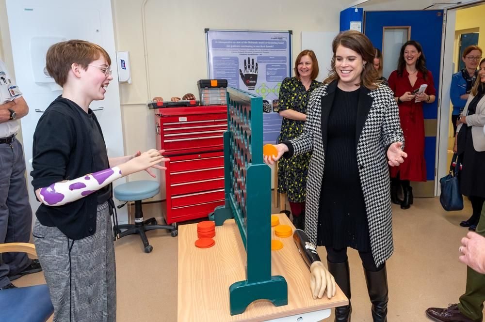 HRH Princess Eugenie and Ida Corcoran