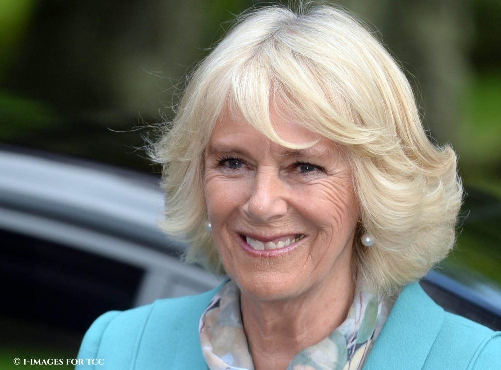 Queen Camilla Duchess of Cornwall attend a welcome reception at the National University of Ireland Galway on day one of their tour of Ireland. Picture by Andrew Parsons / i-Images