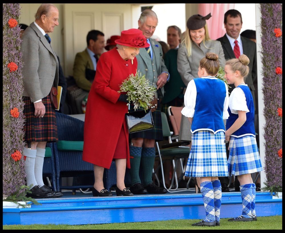Queen attends the Braemar Games Picture by Andrew Parsons / i-Images