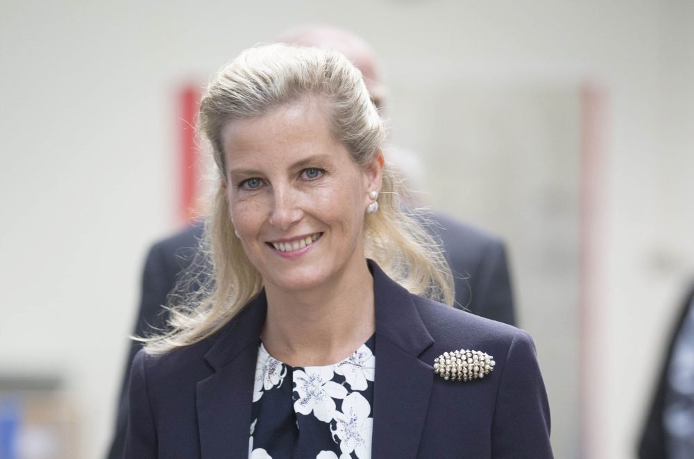 Sophie Countess of Wessex visits the Marshfield Bakery. Image ©Licensed to i-Images Picture Agency. 10/09/2015. Dyrham, United Kingdom. The Countess of Wessex visits the Marshfield Bakery. Marshfield Bakery. Picture by i-Images