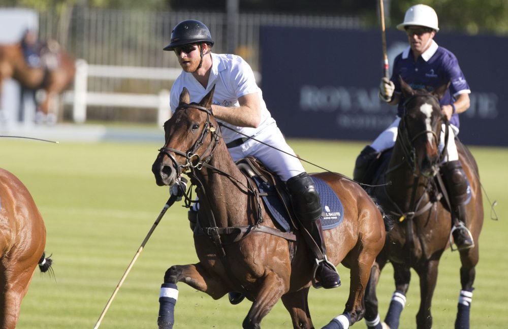 Prince Harry’s Tour of Lesotho and South Africa-Day two Prince Harry playing in the Sentebale Royal Salute Polo Cup in Cape Town, South Africa. Picture by Stephen Lock / i-Images