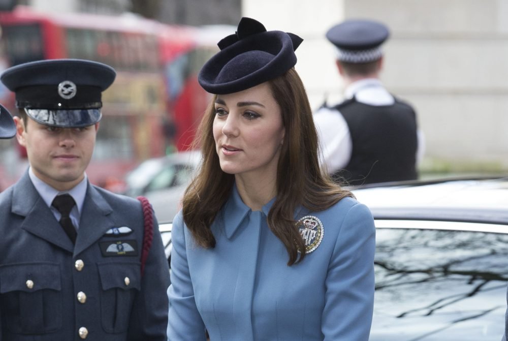 Catherine will attend the ANZAC Day service at Westminster Abbey, alongside The Duke of Gloucester (Picture by Stephen Lock / i-Images)