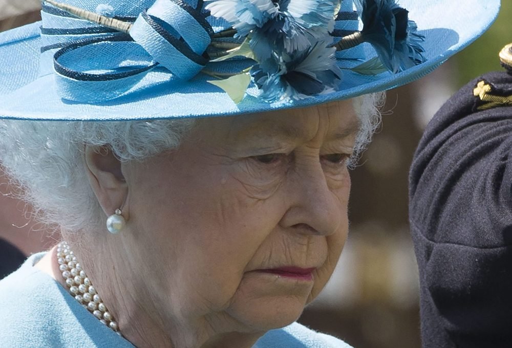 The Queen at the National Memorial Arboretum The Queen with a tear at the dedication of the new Duke of Lancaster's Regimental Memorial  at the National Memorial Arboretum. Picture by Stephen Lock / i-Images