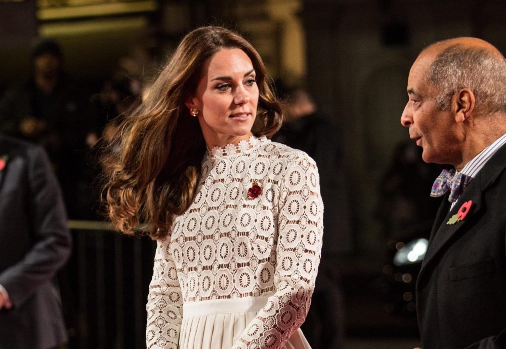 Kate, Duchess of Cambridge arriving at  A Street Cat Named Bob premiere in London. 
Picture by  i-Images / Pool