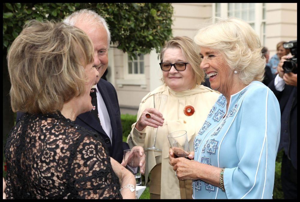 Camilla, Duchess of Cornwall spent the day in aberdeen. Picture by  i-Images / Pool