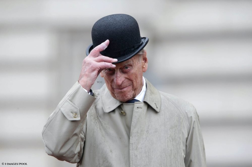 The Duke of Edinburgh attending the Captain General's Parade as his final individual public engagement, at Buckingham Palace in 2017.