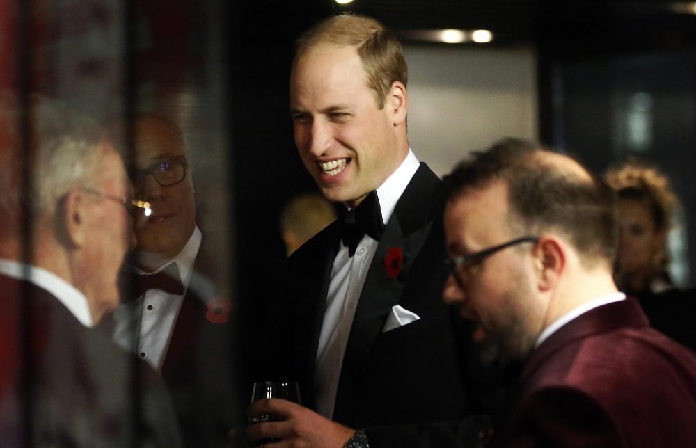 Prince William will be at a gala for Centrepoint. Picture by  i-Images / Pool