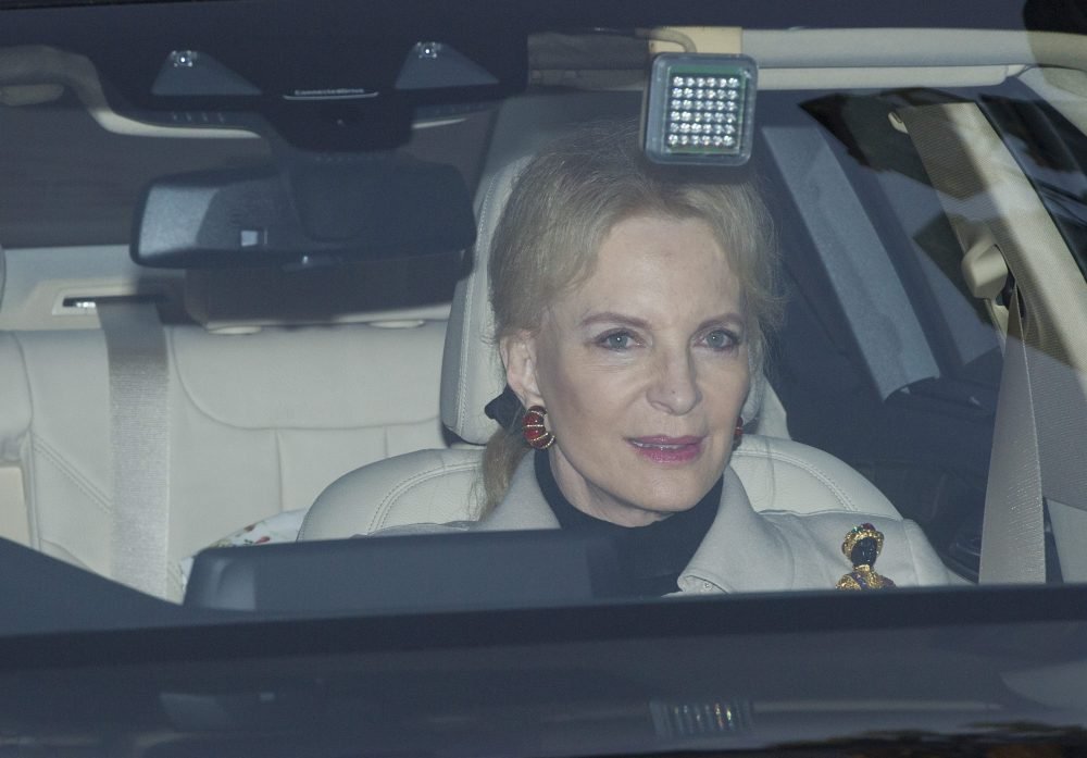 Image ©Licensed to i-Images Picture Agency. 20/12/2017. London, United Kingdom.

Prince Michael of Kent departs with his wife Princess Michael of Kent.

Guests and members of the Royal Family depart Buckingham Palace following the The Queen's annual Christmas Lunch in London, UK.

Picture by Ben Stevens / i-Images