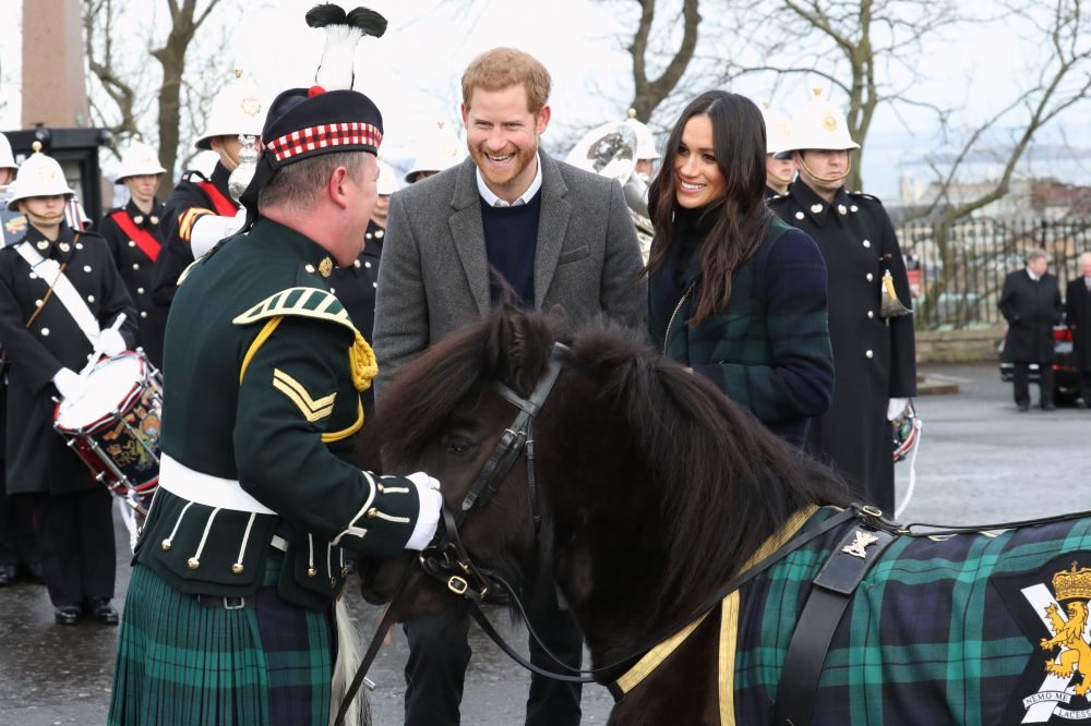 Members of the armed forces will provide ceremonial support at the wedding of Prince Harry and Meghan Markle. Picture by Stephen Lock / i-Images