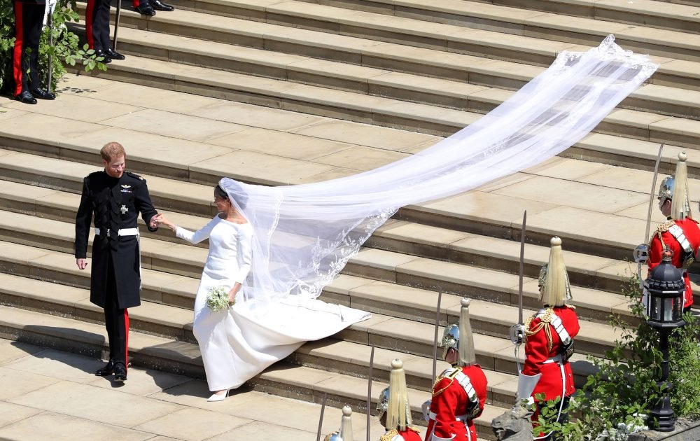 Image licensed to i-Images Picture Agency. 19/05/2018. Windsor, United Kingdom. The Wedding of Prince Harry and Meghan Markle at Windsor Castle Picture by  i-Images / Pool