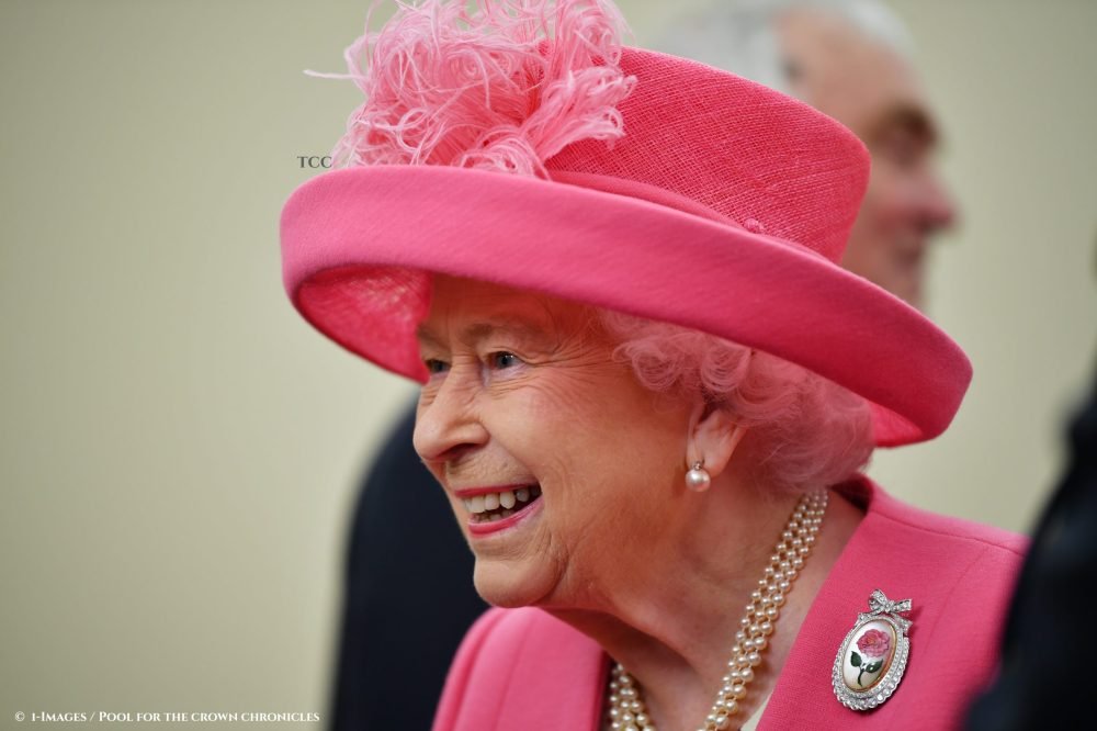 Image licensed to i-Images Picture Agency. 05/06/2019. Portsmouth, United Kingdom. Queen Elizabeth II  at the D-Day 75 Commemorations in Portsmouth, United Kingdom. Picture by i-Images / Pool