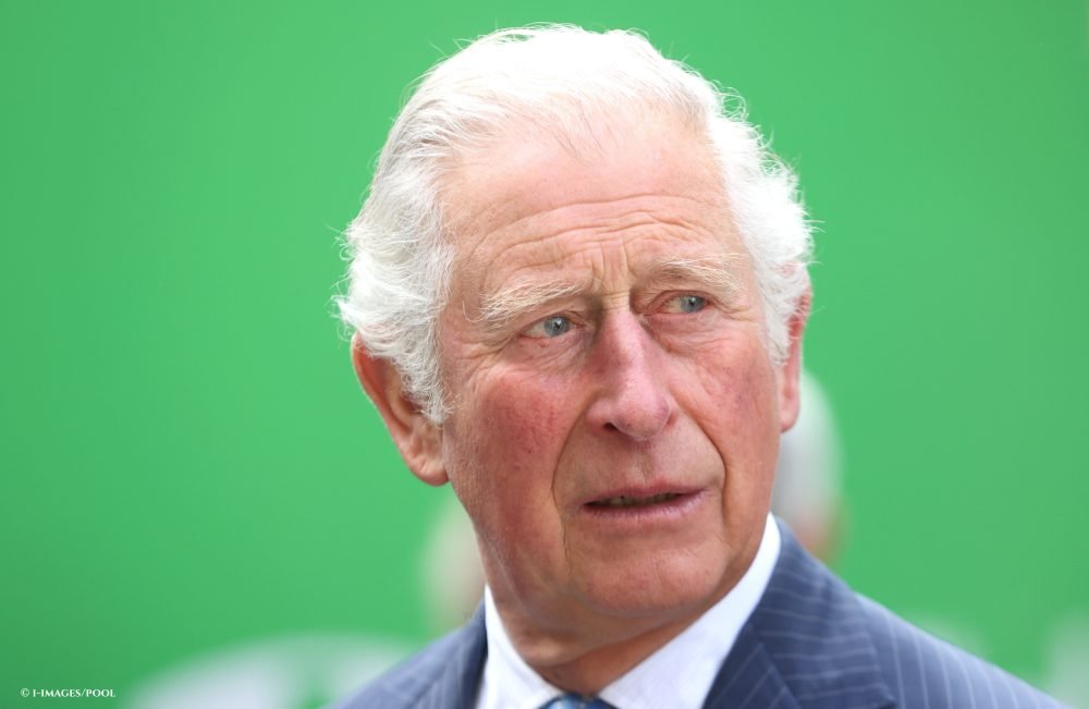 Image Licensed to i-Images Picture Agency. 11/05/2021. London, United Kingdom. Prince Charles, Prince of Wales, during a visit to St Bartholomew’s Hospital in London, where he viewed its historic Grade I listed buildings and met with nursing staff ahead of International Nurses Day. The hospital  is where his late father, Prince Philip, The Duke of Edinburgh had his heart surgery.  Picture by  i-Images / Pool