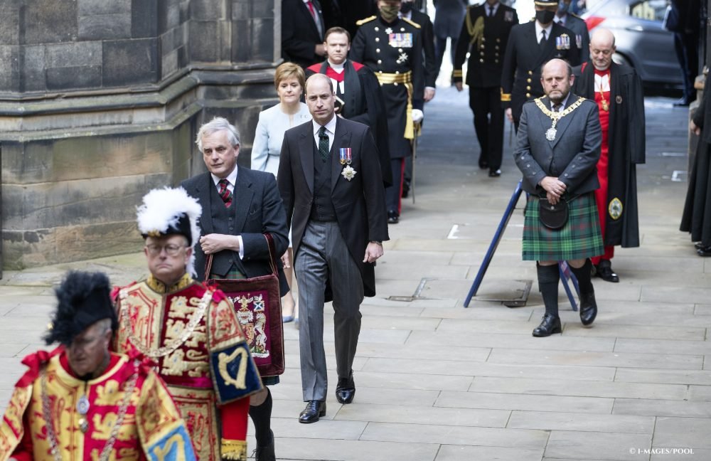 Prince William, The Duke of Cambridge at the opening ceremony of the General Assembly of the Church of Scotland in Edinburgh, where he gave a speech in his role as the Lord High Commissioner