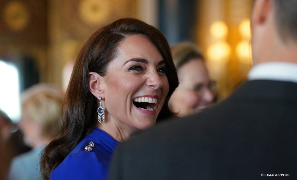 Image Licensed to i-Images Picture Agency. 05/05/2023. London, United Kingdom. Kate Middleton, the Princess of Wales   at a  Coronation reception at Buckingham Palace in London. Picture by i-Images / Pool