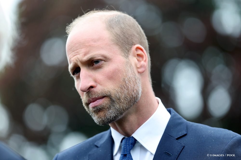 Image Licensed to i-Images Picture Agency. 01/10/2025. London, United Kingdom. Prince William at the launch of the Global Humanitarian Memorial in London, 
Picture by i-Images / Pool