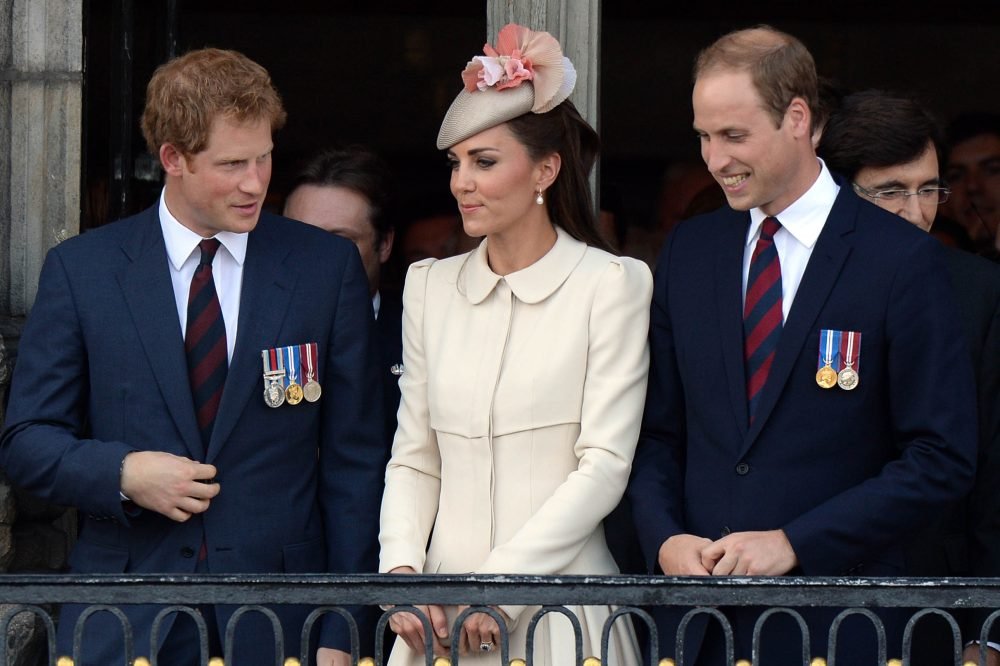 The Duke and Duchess of Cambridge and Prince Harry in Belguim wkh The Duke and Duchess of Cambridge and Prince Harry are the most popular members of the Royal Family, after The Queen. Picture by Andrew Parsons / i-Images