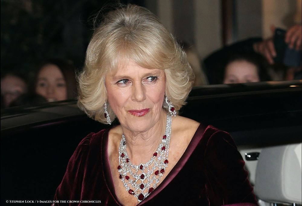 Royal Film Performance Image licensed to i-Images Picture Agency. 17/02/2015. The Duchess of Cornwall arriving at the Royal Film Performance 2015: The Second Best Exotic Marigold Hotel, in  London, United Kingdom. Picture by Stephen Lock / i-Images