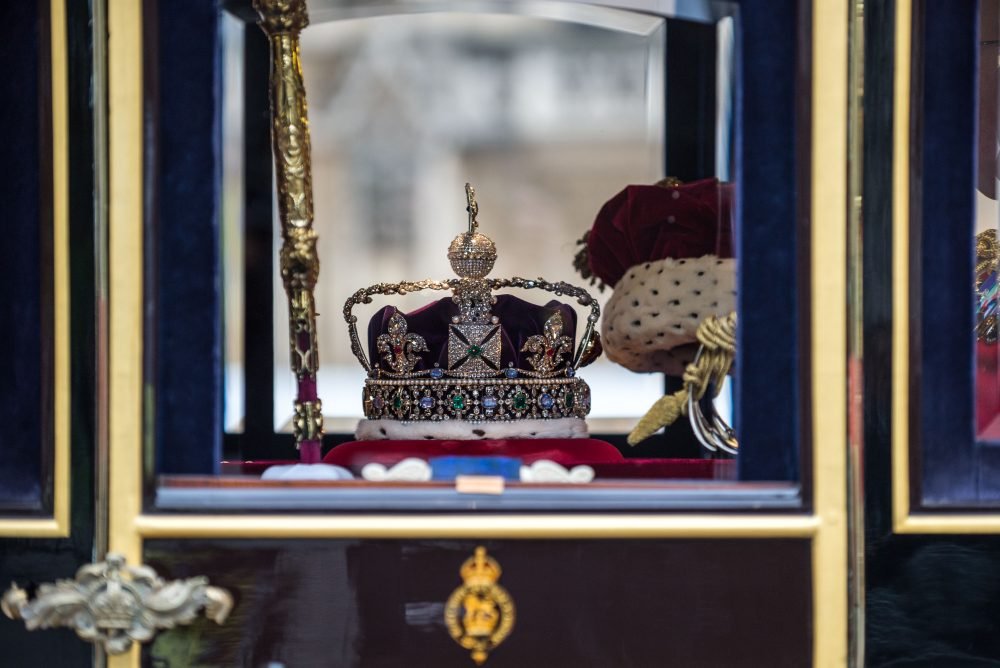 The Imperial State Crown is brought out annually for the State Opening of Parliament. (Sergeant Rupert Frere RLC/MoD)