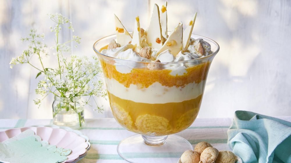 The winner of the Platinum Pudding competition. (BBC).