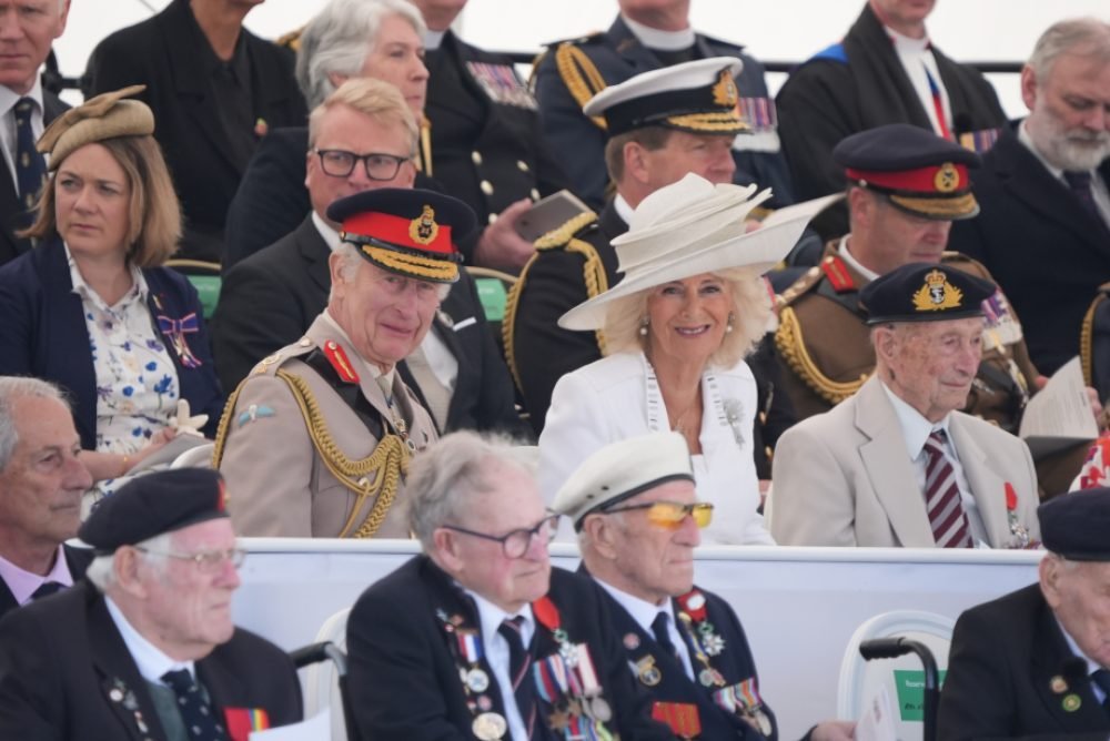 Charles and Camilla carried out engagements in Normandy. (Royal Family).