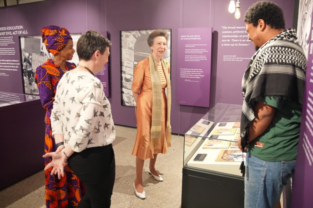 Princess Anne visited the Desmond and Leah Tutu Legacy Foundation (Royal Family)