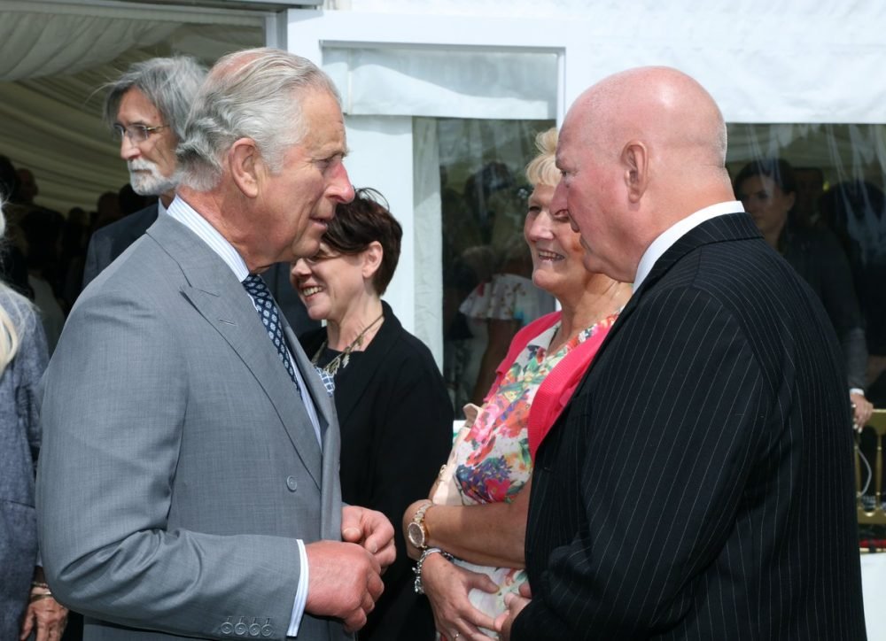 Prince Charles at dedication for Terrorism victims. Photo courtesy of Clarence House