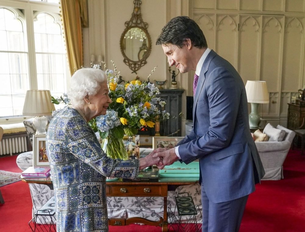 The Queen carried out her first in-person engagement since catching COVID. (Royal Family).