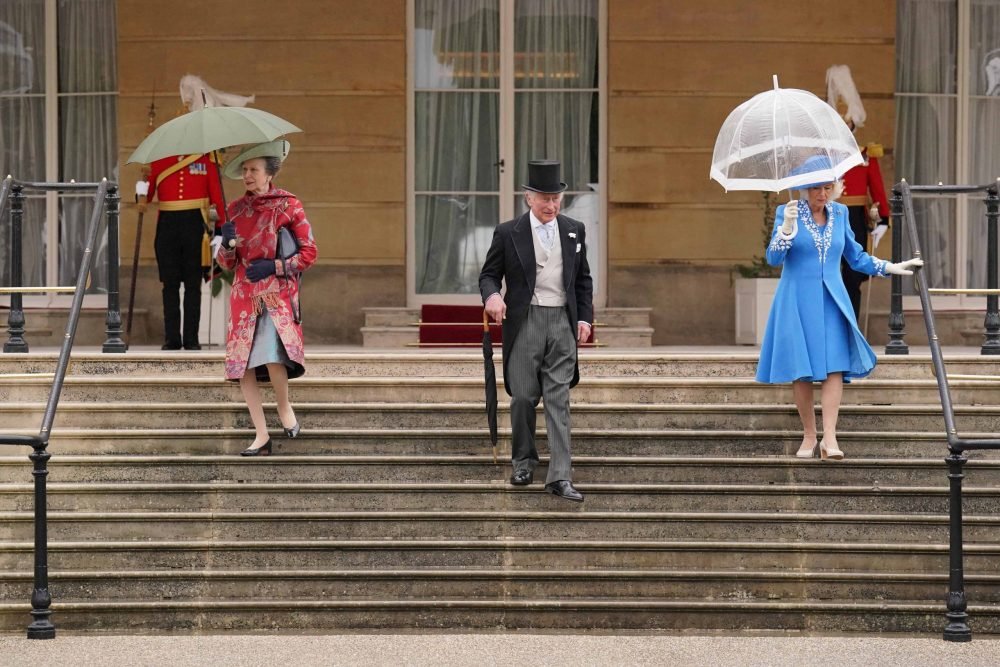 Charles, Camilla and Anne hosted the first Garden Party of 2022. (Royal Family).