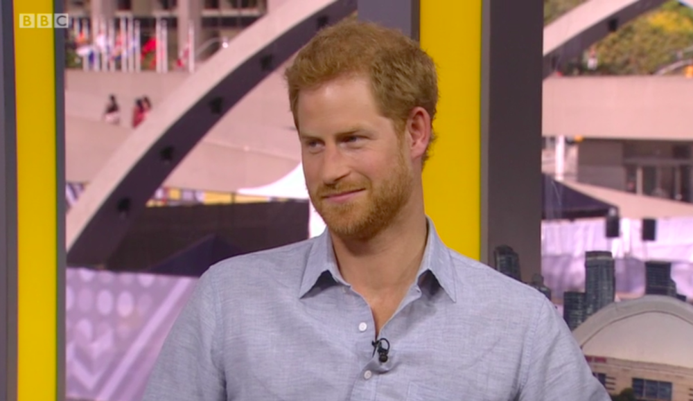 Screen Shot 2017-09-25 at 21.12.41 Prince Harry answered viewers' questions about the Invictus Games (BBC still)