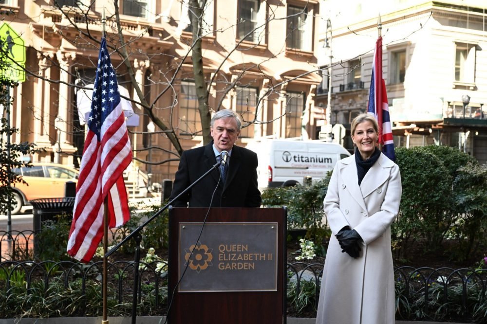 The Countess of Wessex seen in New York on Monday. (Royal Family).