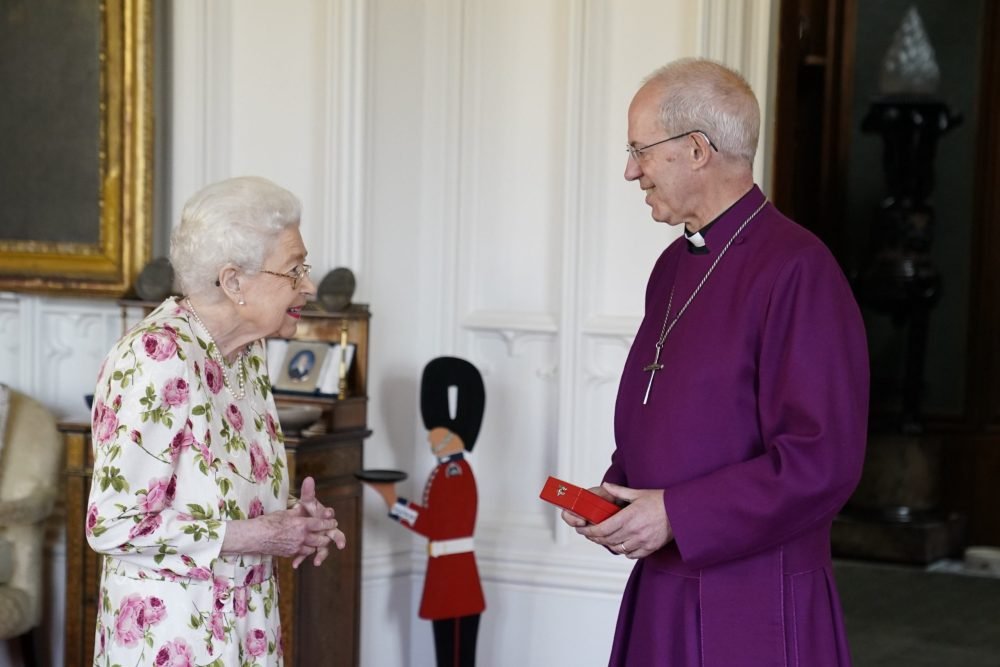 The Queen held an audience with the Archbishop of Canterbury today. (Royal Family).