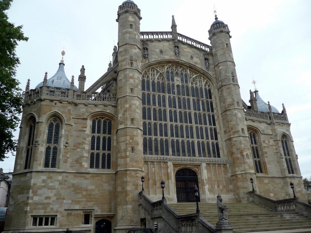 The famous West Window graces the entrance to St. George's Chapel, where Prince Harry and Meghan will marry. (Nicholas Fuqua)