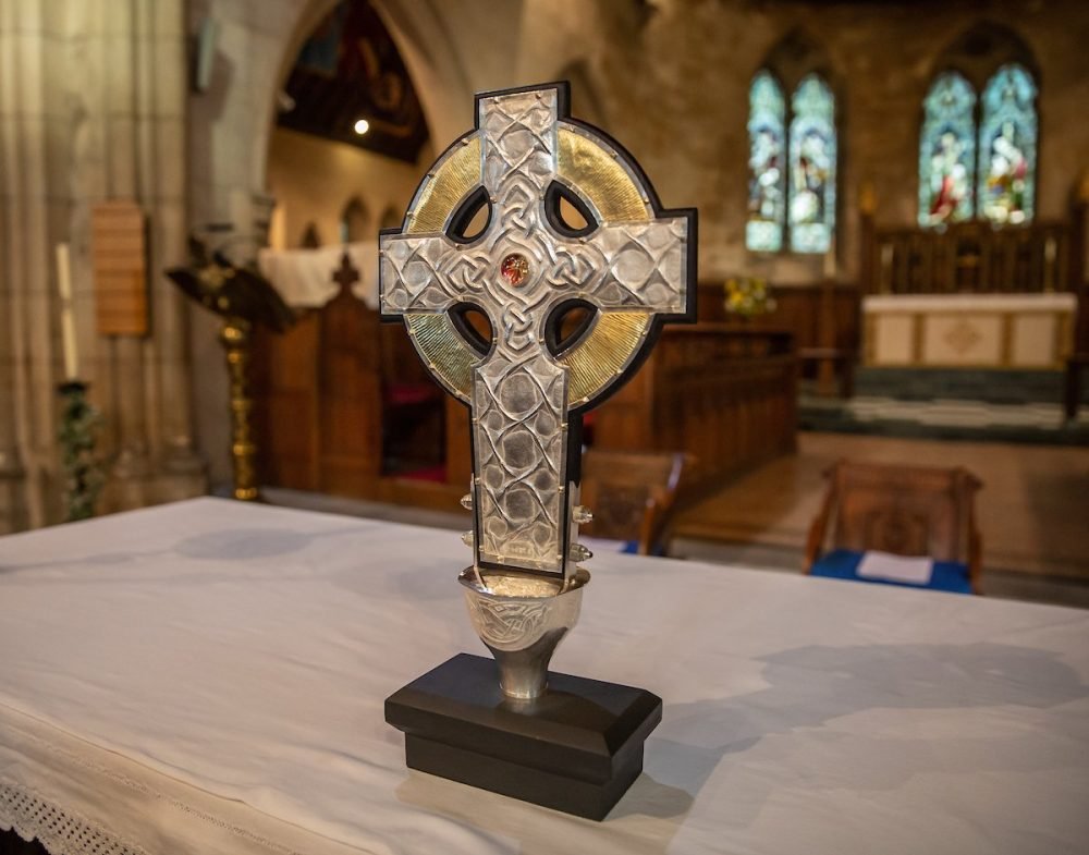 The Cross of Wales will led the Coronation Procession inside the Abbey. (Church of Wales).