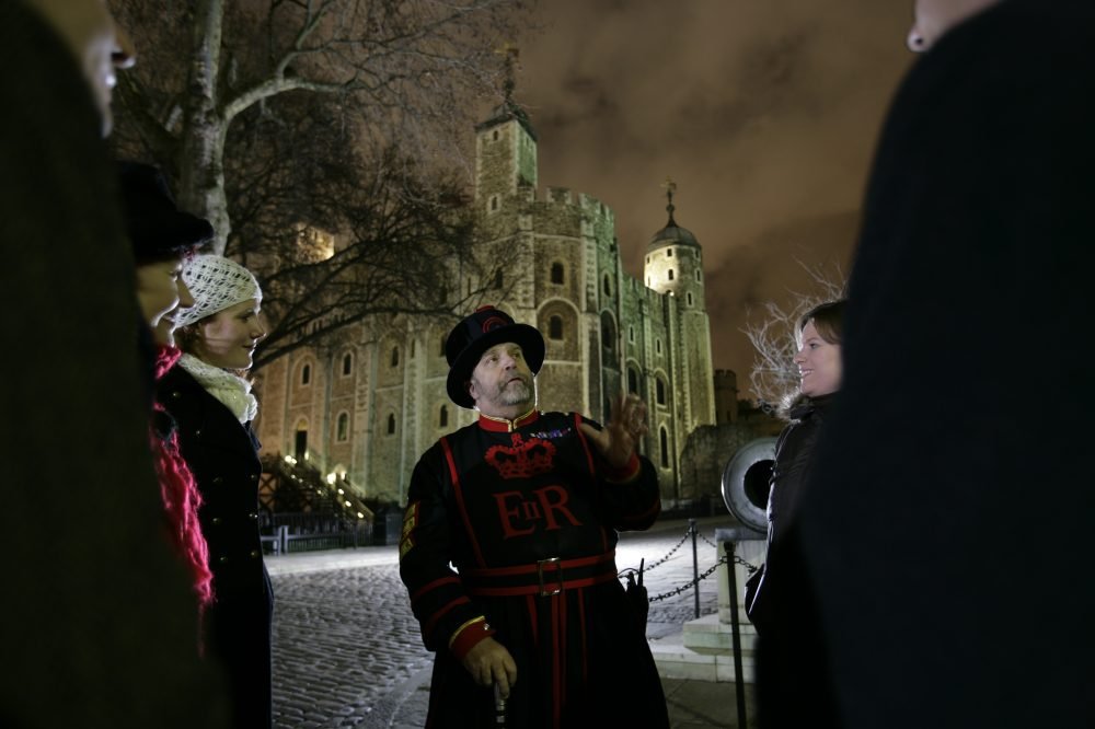 Yeomen Warders will take guests around the Tower of London after dark this Halloween (HRP)