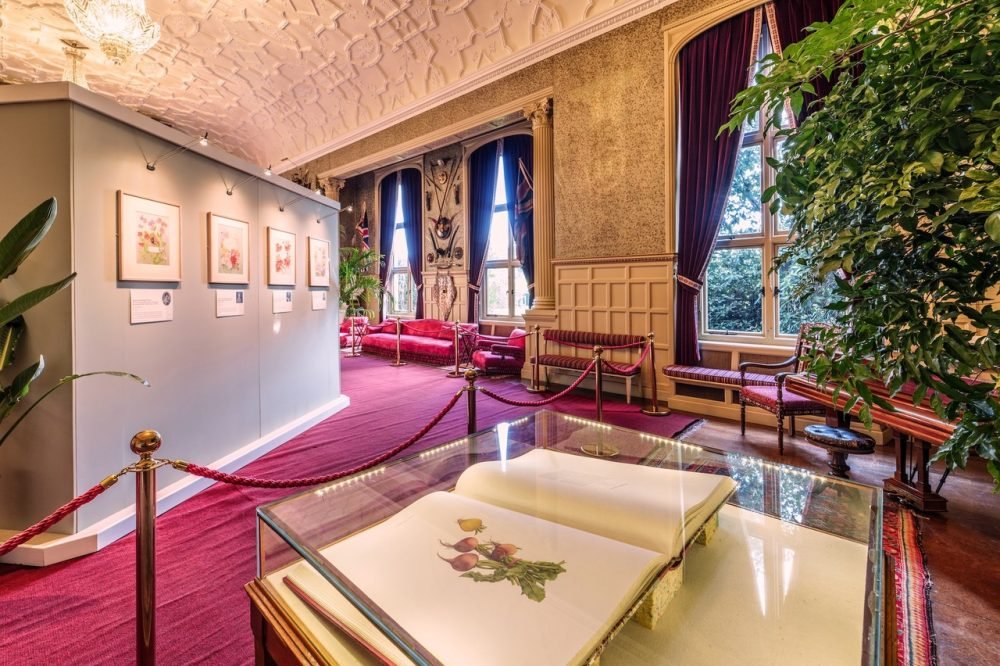 The new exhibition at Sandringham focuses on botanical artwork. (Sandringham)