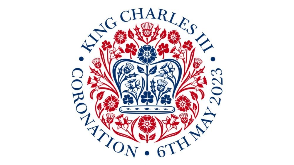 The emblem for the Coronation. (Royal Family).