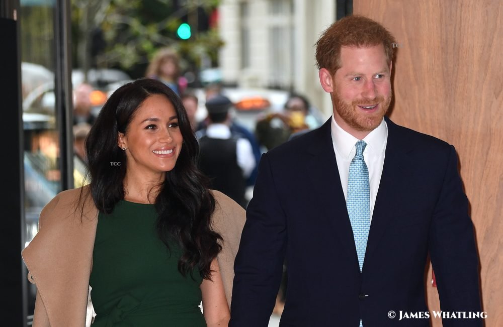 Prince Harry, Duke of Sussex, and Meghan Markle, Duchess of Sussex, attend the WellChild Awards Ceremony at the Royal Lancaster Hotel, London, UK, on the 15th October 2019.

Picture by James Whatling