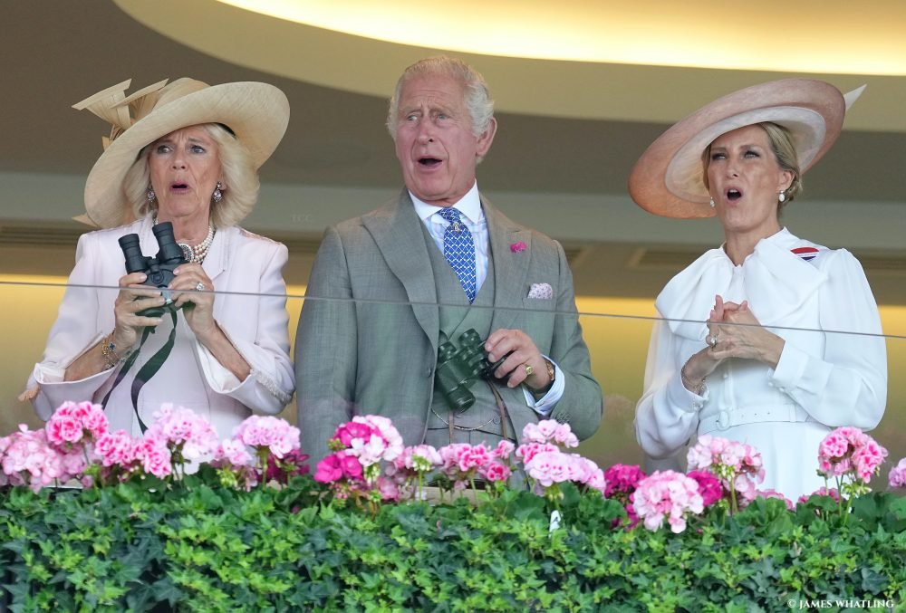 Day Two of Royal Ascot - The King and Queen are joined by The Duchess of Edinburgh to watch the race