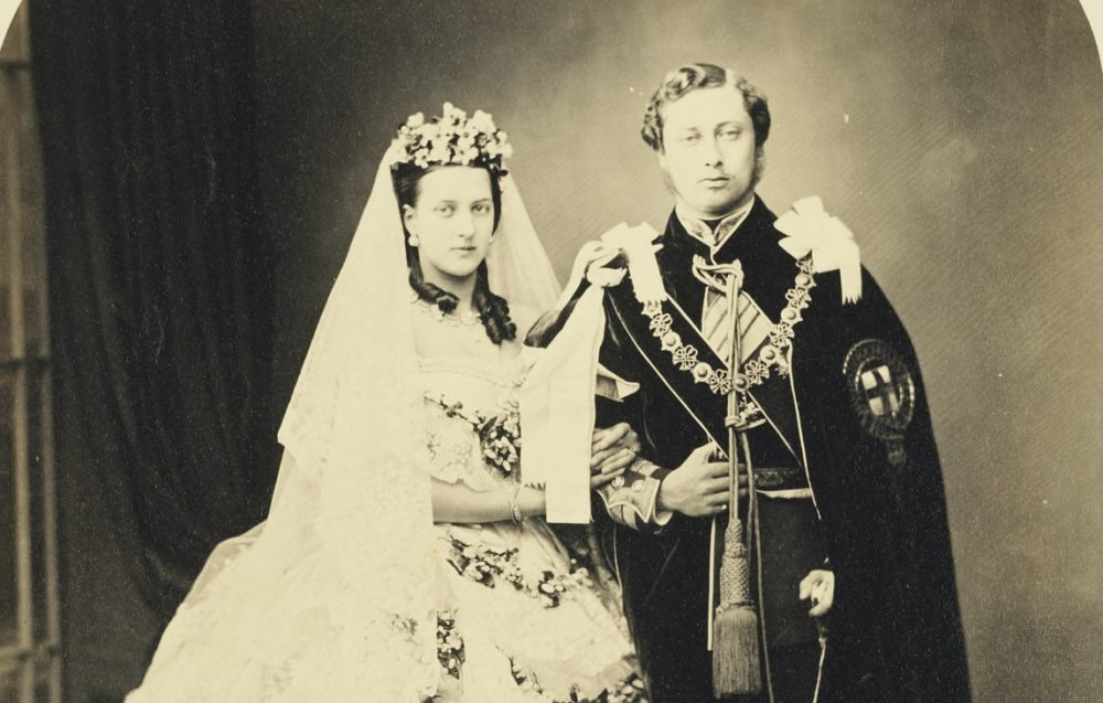 Queen Alexandra, pictured on her wedding day to the future King Edward VII, was an early Royal supporter of the Treloar Trust (Wikimedia commons)