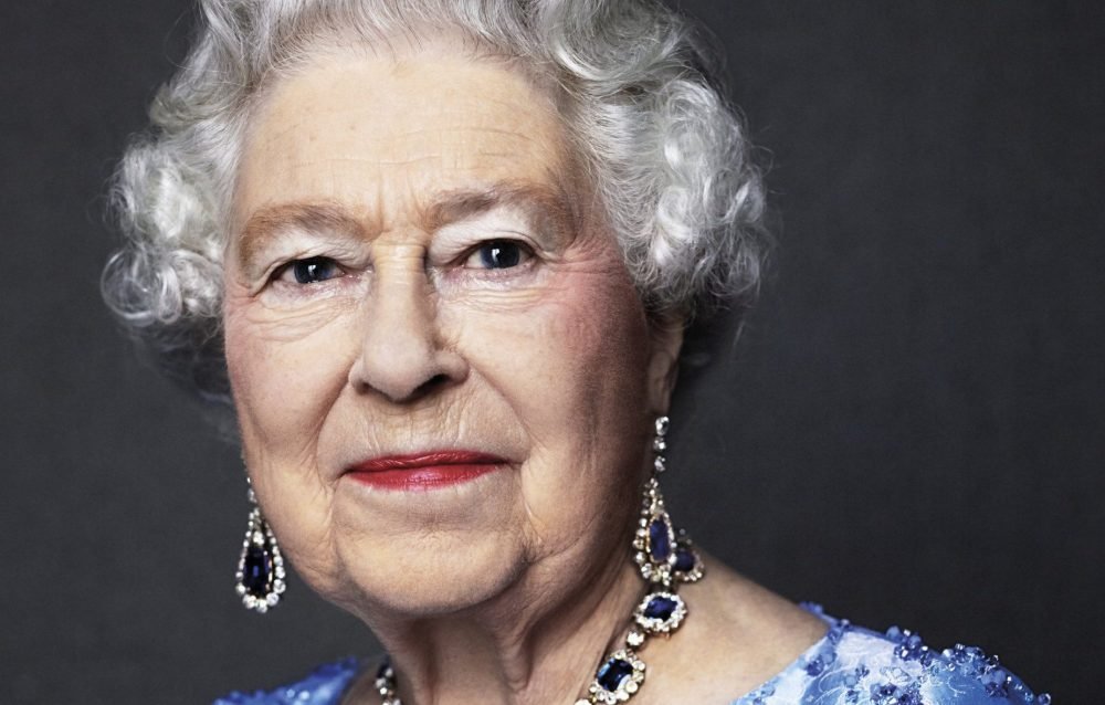 A portrait of The Queen by David Bailey has been rereleased to mark the Sapphire Jubilee