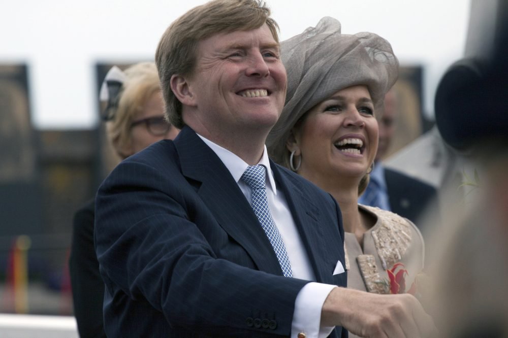 Queen Maxima and King Willem Alexander of the Netherlands celebrated his 50th birthday with European Royalty yesterday (Bigstock)