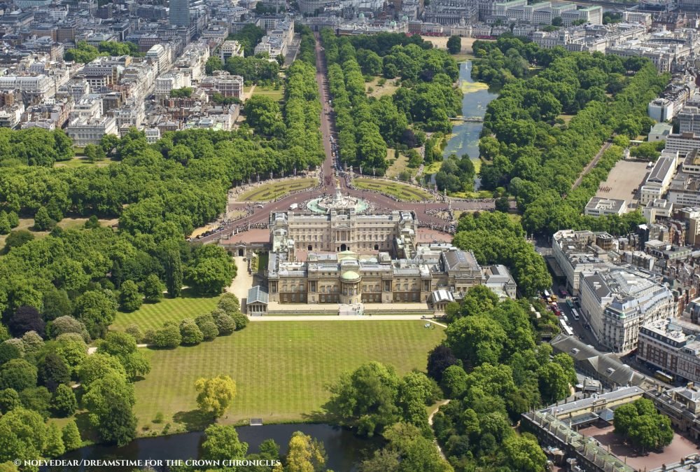 Buckingham Palace is The Queen's working home in London