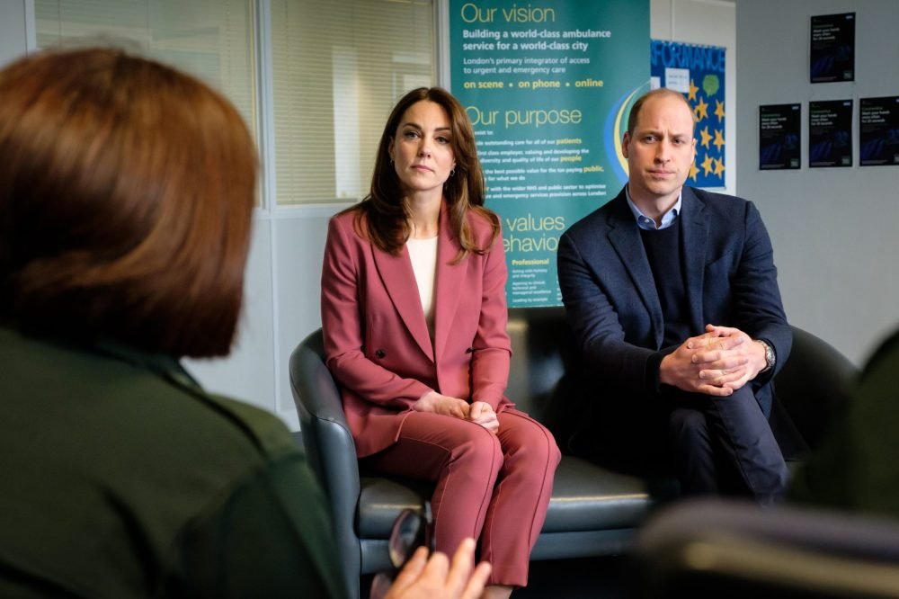 The Duke and Duchess of Cambridge made an unannounced visit to the London Ambulance Service's control room (royal.uk)