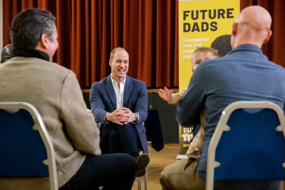 Duke of Cambridge at a Future Dads discussion. (Photo courtesy of Kensington Palace)