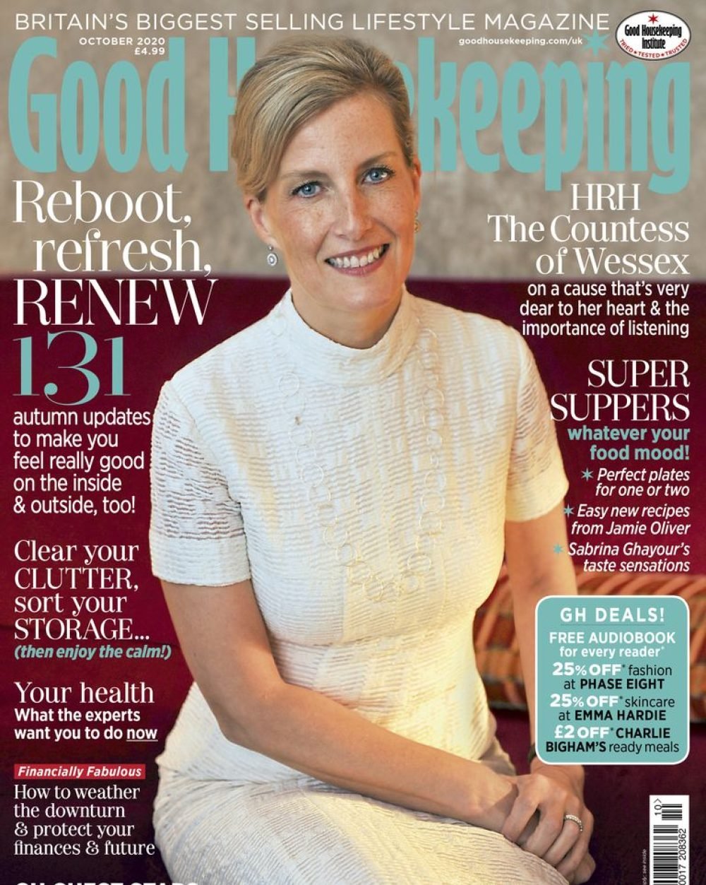 The Countess of Wessex features on the cover of Good Housekeeping