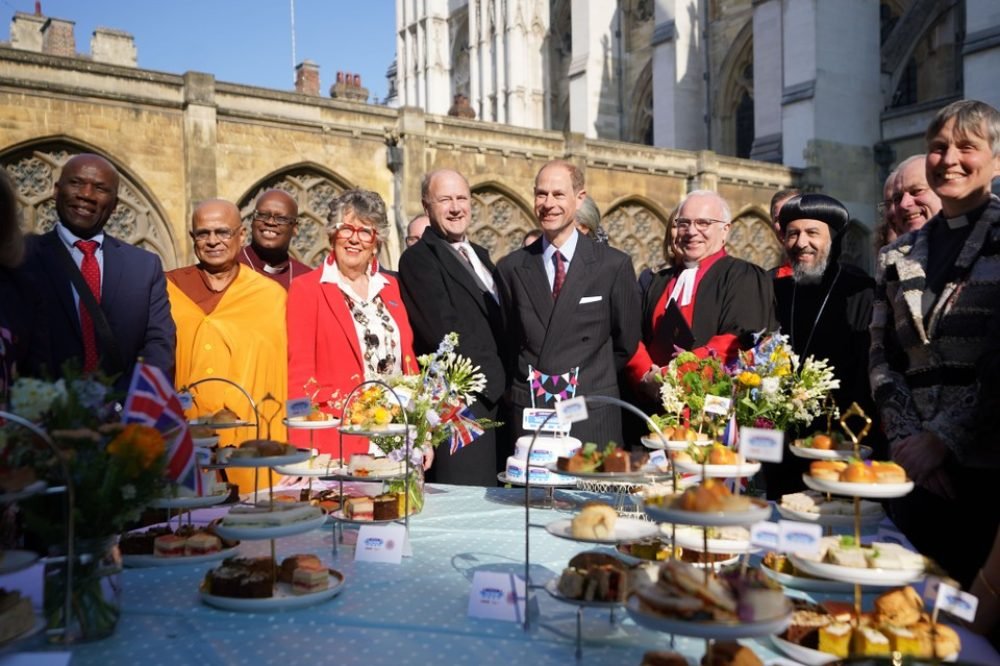 The Duke attended a Coronation Big Lunch at Westminster Abbey. (Royal Family).