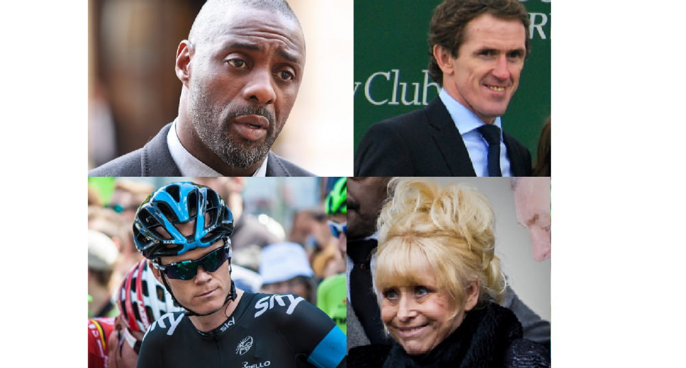 New Year's honours include Barbara Windsor, Idris Elba, AP McCoy and Chris Froome.